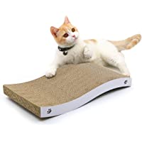 Coching Cat Scratcher Cardboard Cat Scratch Pad with Premium Scratch Textures Design Durable Cat Scratching Pad…