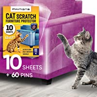 Heavy Duty Cat Scratch Deterrent Furniture Protectors for Sofa, Doors, Clear Couch Protectors from Cats Scratching, Anti…