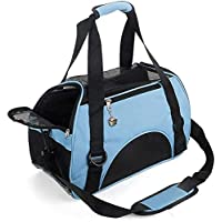 Texsens Pet Backpack Carrier for Small Cats Dogs | Ventilated Design, Safety Straps, Buckle Support, Collapsible…