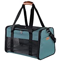 Akinerri Airline Approved Pet Carriers,Soft Sided Collapsible Pet Travel Carrier for Medium Puppy and Cats, Cats Carrier…