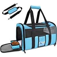Refrze Pet Carrier Airline Approved, Cat Carriers for Medium Cats Small Cats, Soft Dog Carriers for Small Dogs Medium…