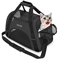 YLONG Cat Carrier Airline Approved Pet Carrier,Soft-Sided Pet Travel Carrier for Cats Dogs Puppy Comfort Portable…