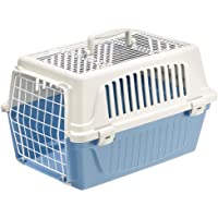 Atlas Two-Door Pet Carrier | Easy Assembly Pet Carrier with Front & Top Door Featuring Secure Side-Clip Construction (No…
