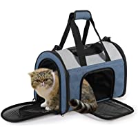 JESPET Soft-Sided Kennel Pet Carrier for Small Dogs, Cats, Puppy, Airline Approved Cat Carriers Dog Carrier Collapsible…