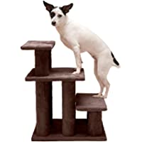 Furhaven Steady Paws Easy Multi-Step Pet Stairs for High Beds, Sofas, and Furniture for Small, Medium, and Large Dogs…