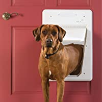 PetSafe Electronic SmartDoor - Collar Activated Dog and Cat Door - Small to Large Pets