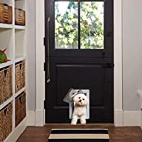Ideal Pet Products Designer Series Ruff-Weather Pet Door with Telescoping Frame, Choose from Door Entry or Wall Entry