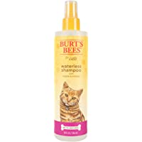 Burt's Bees Cat Waterless Shampoo Spray, Apple & Honey - Burts Bees Cat Shampoo, Cat Grooming Supplies, Kitten Shampoo…