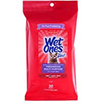 Wet Ones for Pets Freshening Multipurpose Wipes for Cats with Aloe Vera - Easy to Use Cat Wipes, Cat Grooming Wipes for…