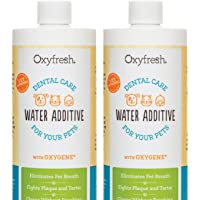 Oxyfresh Premium Pet Dental Care Solution Pet Water Additive: Best Way to Eliminate Bad Dog Breath and Cat Breath…
