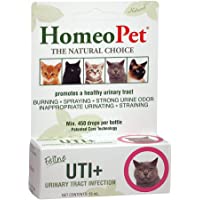 HomeoPet UTI Plus Urinary Tract Infection for Cats, 15ml