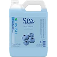 TropiClean SPA Tear Stain Remover for Pets - Made in USA - Blueberry Gently Removes Stains - Formulated for All Coat…