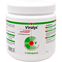 Vetoquinol Viralys L-Lysine Supplement for Cats - Cats & Kittens of All Ages - Immune Health - Sneezing, Runny Nose…