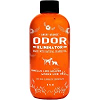 ANGRY ORANGE Pet Odor Eliminator for Home - 8 Ounce Dog & Cat Urine Smell Remover - Citrus Concentrate﻿