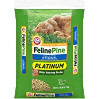 Arm & Hammer Feline Pine Platinum Non-Clumping Cat Litter 18lb Baking Soda