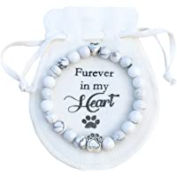 A.B.C. Pet Memorial Bracelet-Loss of Pet Gifts with Rainbow Bridge Card in Loving Memory of Your Beloved Dog Cat- Pet…