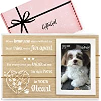 GIFTAGIRL Popular Dog Memorial Gifts - Beautiful Pet Memorial Gifts or Pet Loss Gifts. Our Classy Cat or Dog Memorial…