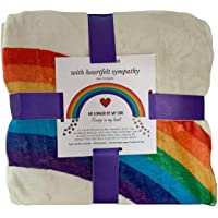 Catrageous Pet Memorial Blanket - Over The Rainbow Bridge Bereavement Gift for Dog or Cat Loss - with Comforting…