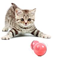 YOFUN Smart Interactive Cat Toy - Newest Version 360 Degree Self Rotating Ball, USB Rechargeable Pet Toy, Build-in…