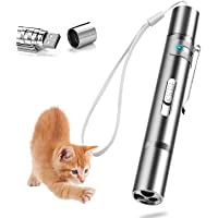 Pet Cat Red Pointer Toys, Indoor and Outdoor Pet Cat Toys, USB Charging, Switchable Patterns