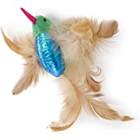 SmartyKat Hum Singer, Electronic Sound Cat Toy, Interactive Chirping Hummingbird with Bird Sounds & Feathers, Battery…