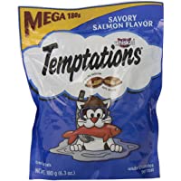 Whiskas Temptations Cat Treats-Savory Salmon Flavor(6.3 Oz)