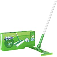 Swiffer Sweeper 2-in-1 Mops for Floor Cleaning, Dry and Wet Multi Surface Floor Cleaner, Sweeping and Mopping Starter…