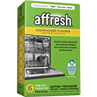 Affresh W10549851 Dishwasher Cleaner 6 Tablets Formulated to Clean Inside All Machine Models, Count