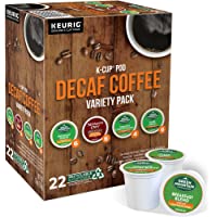 Keurig Green Mountain Coffee Roasters Decaf Coffee Variety Pack, Single-Serve Keurig K-Cup Pods, 22 Count