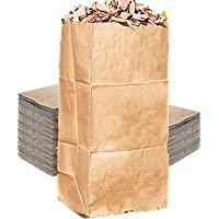 Rocky Mountain Goods Yard Waste Bags - Large 30 Gallon Brown Paper Leaf Bags for Yard / Garden - Environmental Friendly…