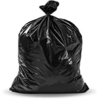 Extra Large 65 Gallon Trash Bags, (Value-PACK 50 Case w/Ties) 64 - 65 Gallon Extra Large Heavy Duty Trash Can Liners for…
