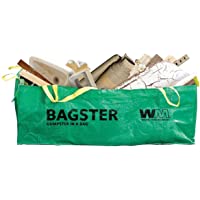 BAGSTER 3CUYD Dumpster in a Bag Holds up to 3,300 lb, 1 Bag, Green