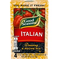 Good Seasons Italian All Natural Salad Dressing & Recipe Mix (4 Envelopes)