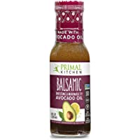 Primal Kitchen Balsamic Vinaigrette & Marinade Salad Dressing made with Avocado Oil, Whole30 Approved, Certified Paleo…