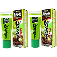 Prepared Wasabi in Tube, Family Size, 3.17 oz (90 g) Plus Bamboo Chopstick (2 Pack)