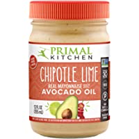 Primal Kitchen Chipotle Lime Mayo made with Avocado Oil, Whole30 Approved, Certified Paleo, and Keto Certified, 12…