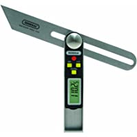 General Tools T-Bevel Gauge & Protractor - Digital Angle Finder with Full LCD Display & 8" Stainless Steel Blade
