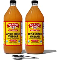 Bragg Organic Apple Cider Vinegar With the Mother– USDA Certified Organic – Raw, Unfiltered All Natural Ingredients, 32…