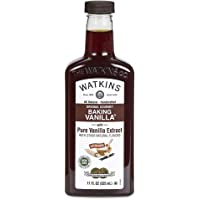 Watkins All Natural Original Gourmet Baking Vanilla, with Pure Vanilla Extract, 11 ounces Bottle, 1 Count (Packaging May…