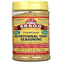 Bragg Nutritional Yeast Seasoning – Vegan, Gluten Free Cheese Flakes – Good Source of Protein & Vitamins – Nutritious…