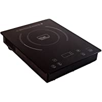 True Induction TI-1B Single Burner Counter Inset Energy Efficient Induction Cooktop 1800 Watts