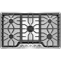 Frigidaire Gallery 36 Inch Stainless Steel Gas Cooktop, 5-Burner Range with Liquid Propane Cooktop Conversion Kit…
