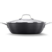 Calphalon 1932442 Classic Nonstick All Purpose Pan with Cover, 12-Inch, Grey
