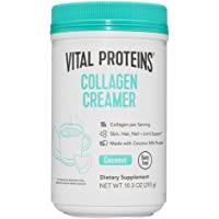 Vital Proteins Collagen Coffee Creamer, No Dairy & Low Sugar Powder with Collagen Peptides Supplement - Supporting…