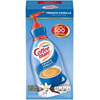 Nestle Coffee mate Coffee Creamer, French Vanilla, Concentrated Liquid Pump Bottle, Non Dairy, No Refrigeration, 50.7…