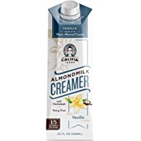 Califia Farms - Vanilla Almond Milk Coffee Creamer with Coconut Cream, 32 Oz (Pack of 3) | Non Dairy | Plant Based…