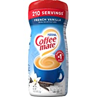 COFFEE MATE French Vanilla Powder Coffee Creamer 15 Oz. Canister | 6 Pack | Non-dairy, Lactose Free, Gluten Free Creamer