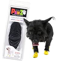 PawZ Dog Boots | Rubber Dog Booties | Waterproof Snow Boots for Dogs | Paw Protection for Dogs | 12 Dog Shoes per Pack…