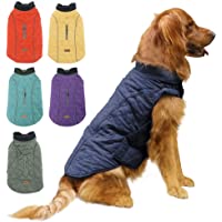 EMUST Winter Dog Coats, Dog Apparel for Cold Weather, British Style Windproof Warm Dog Jacket for Small Dog Coats for…