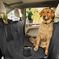 Gorilla Grip Durable Waterproof Slip Resistant Dog Hammock Car Seat Protector, Scratchproof, for Cars and SUVs, Backseat…